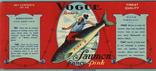 The Label Unwrapped &#8211; Fancy Pink Vogue Brand Salmon